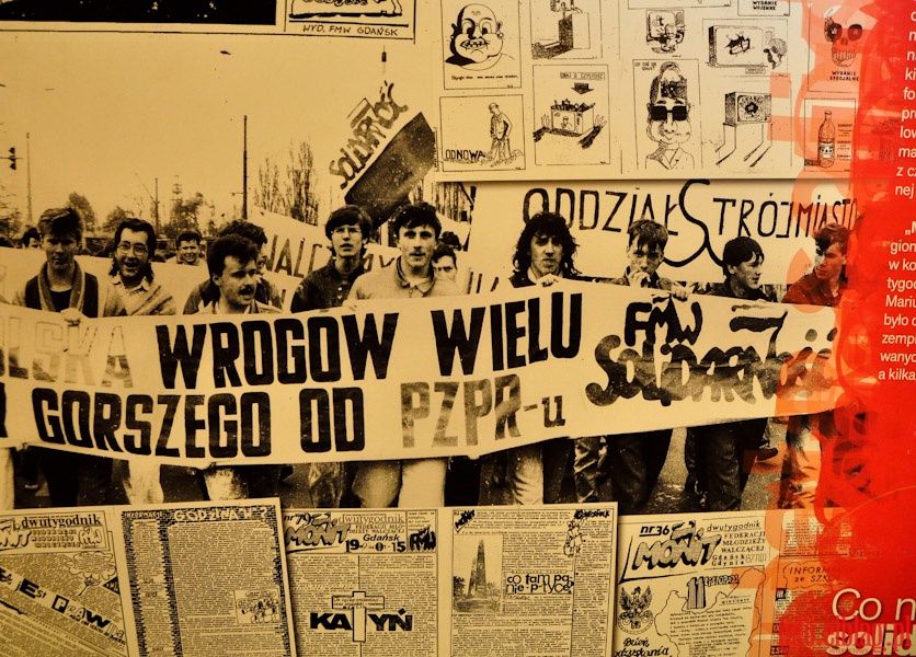 Odsonicie przez Lecha Was tablicy pamitkowej, na budynku Regionu Elblskiej Solidarnoci, fot. 33