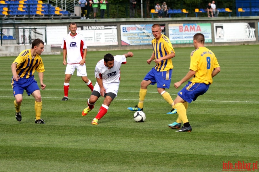 III liga: Olimpia 2004 Elblg - Db Dbrowa Biaostocka 2:1, fot. 6