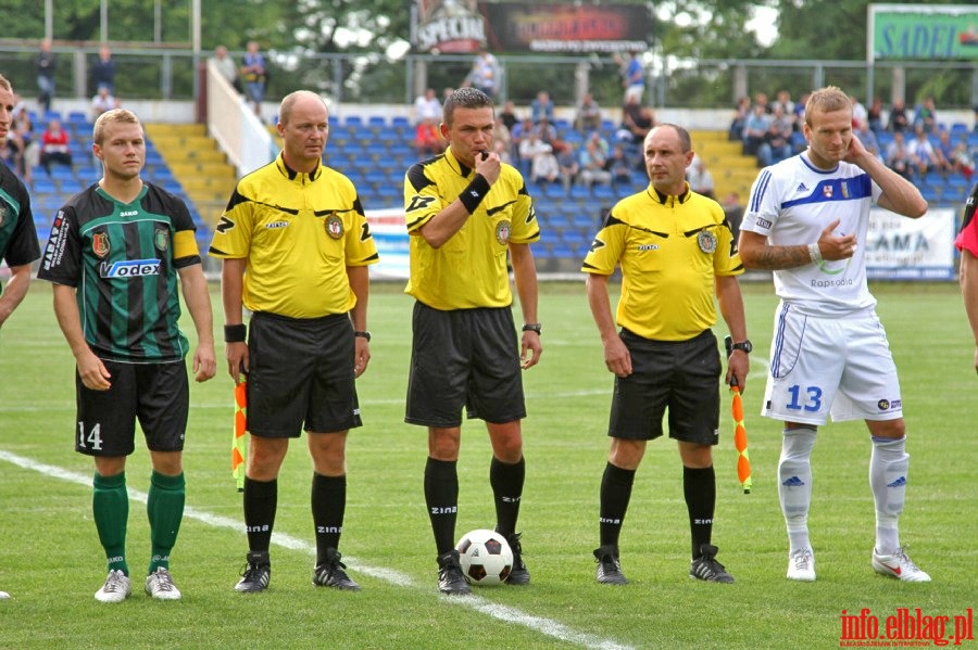 II liga: Olimpia Elbląg - Stal Stalowa Wola 0:0, fot. 1
