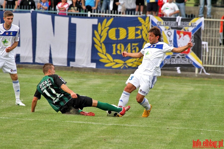 II liga: Olimpia Elblg - Stal Stalowa Wola 0:0, fot. 5