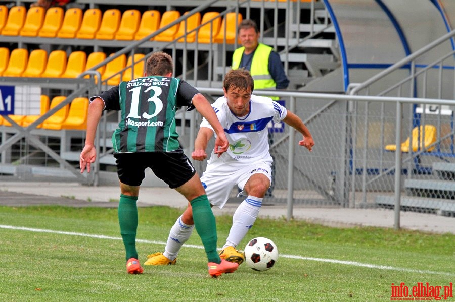 II liga: Olimpia Elblg - Stal Stalowa Wola 0:0, fot. 7