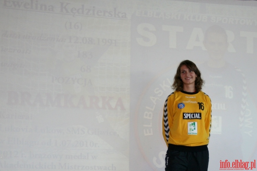 EKS Start Elblg - prezentacja druyny pikarek rcznych, fot. 14