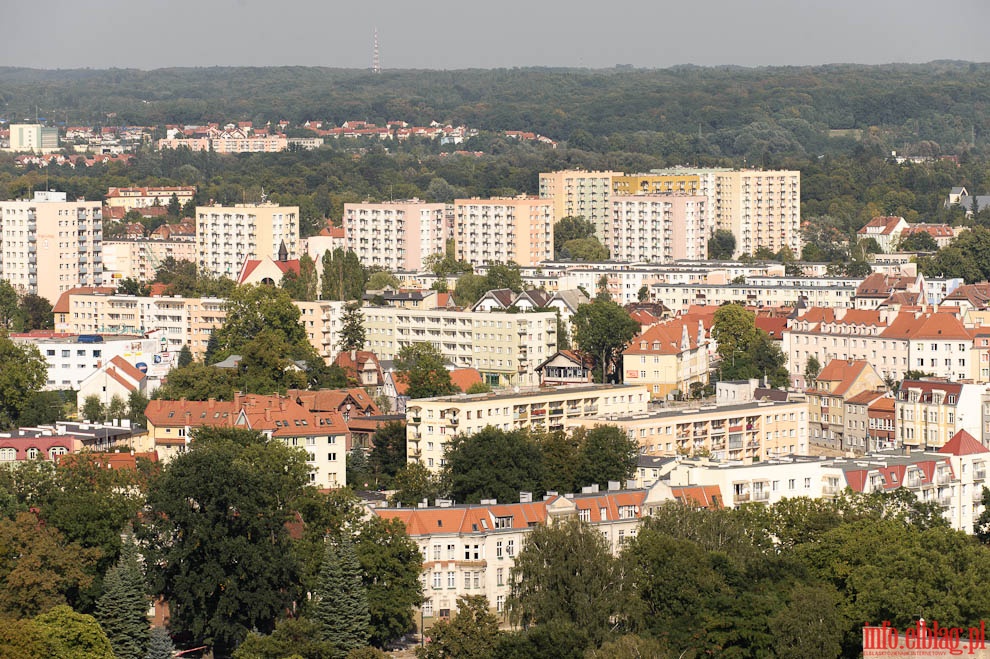 Panorama Elblga z wiey Katedry w. Mikoaja 2012, fot. 12