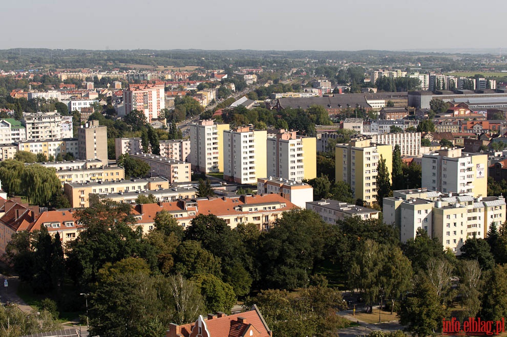 Panorama Elblga z wiey Katedry w. Mikoaja 2012, fot. 27