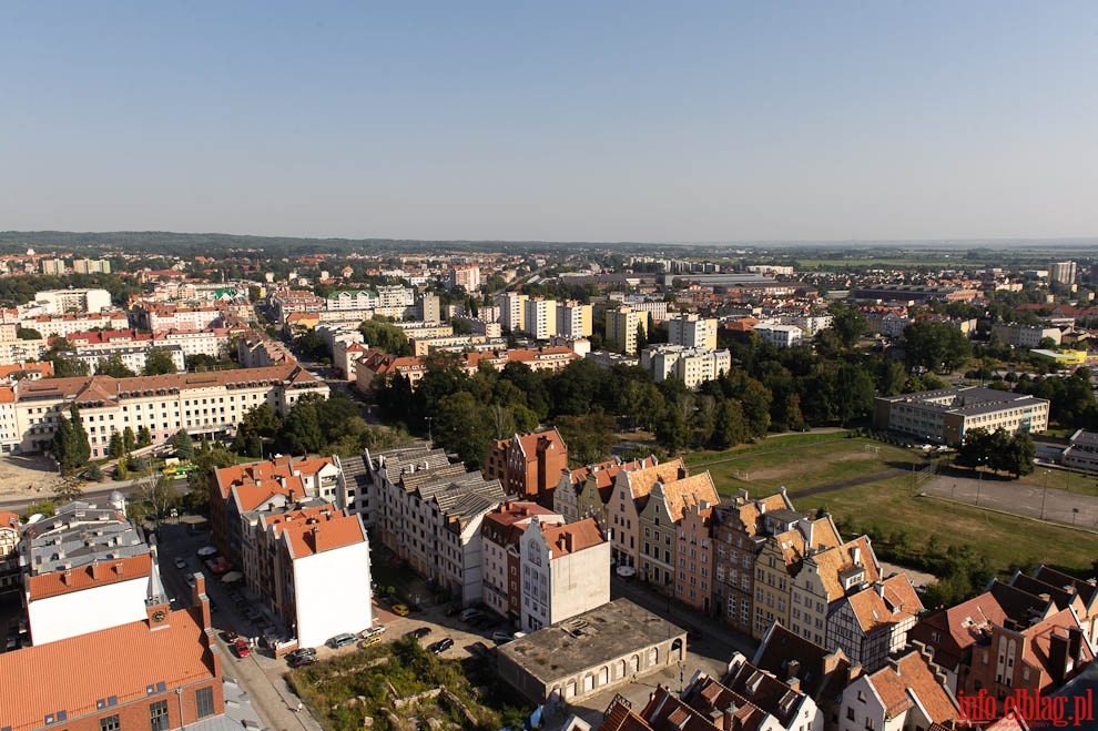 Panorama Elblga z wiey Katedry w. Mikoaja 2012, fot. 37