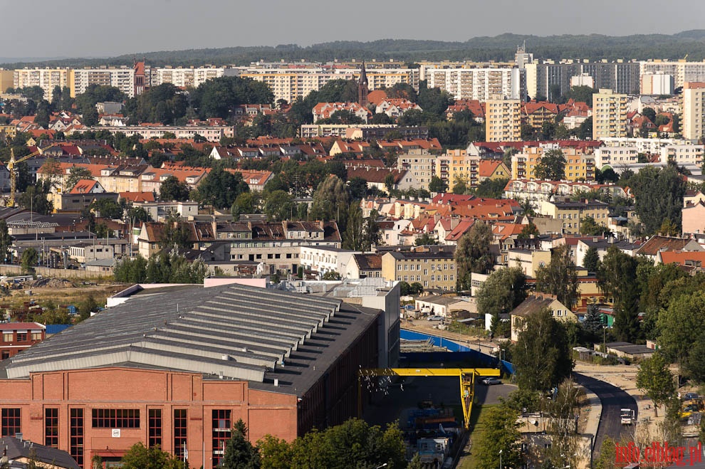Panorama Elblga z wiey Katedry w. Mikoaja 2012, fot. 74
