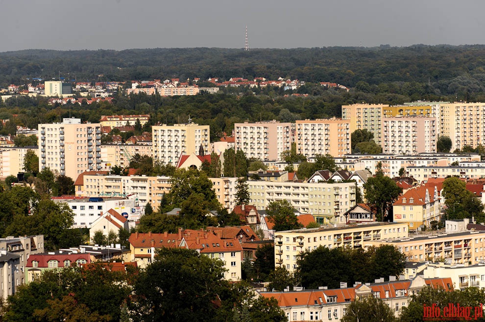 Panorama Elblga z wiey Katedry w. Mikoaja 2012, fot. 79