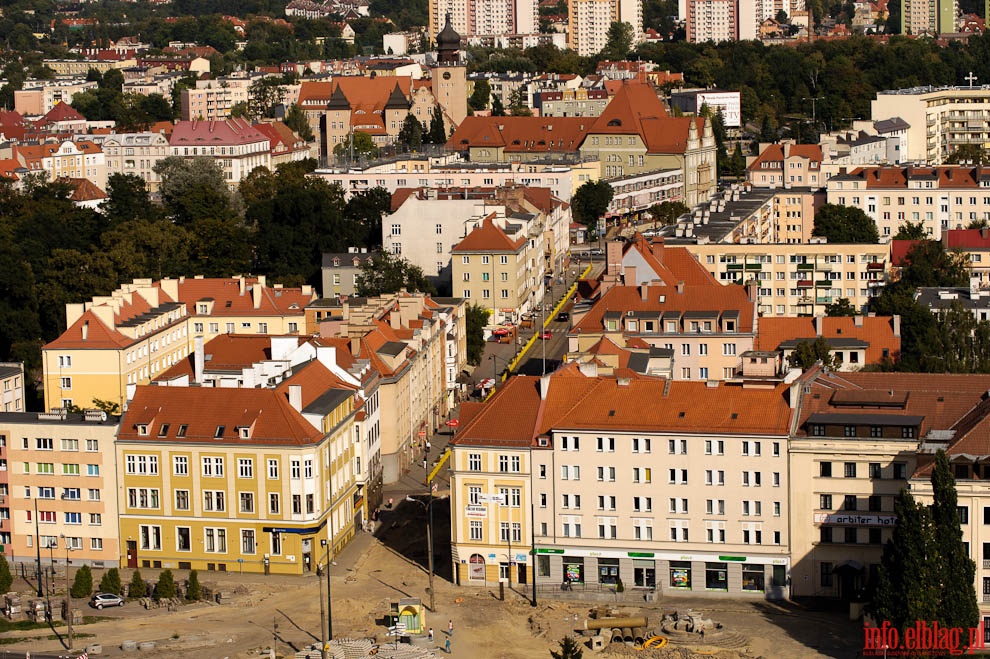 Panorama Elblga z wiey Katedry w. Mikoaja 2012, fot. 84