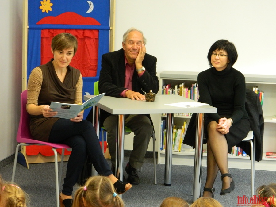 Spotkanie z Wiesawem Piechot w Bibliotece na Zawadzie , fot. 1