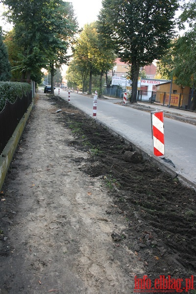 Remonty elblskich chodnikw i jezdni, fot. 26