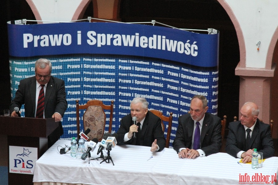 Wizyta Jarosawa Kaczyskiego w Elblgu, fot. 8