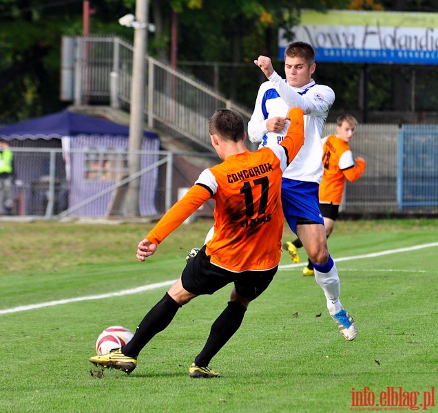 II liga: Concordia Elbląg - Wisła Puławy 0:1, fot. 18