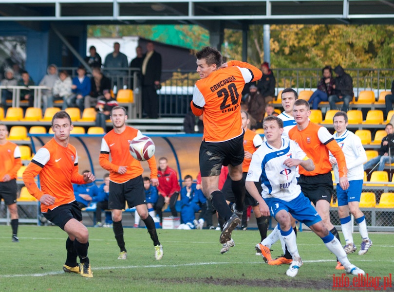 II liga: Concordia Elbląg - Wisła Puławy 0:1, fot. 25