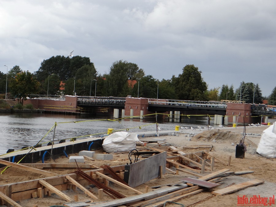 Kładki na rzecze Elblag - październik 2012 , fot. 6