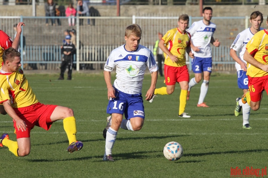 II liga: Olimpia Elblg - Znicz Pruszkw 0:1, fot. 8