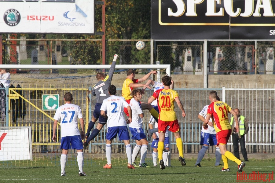II liga: Olimpia Elblg - Znicz Pruszkw 0:1, fot. 10