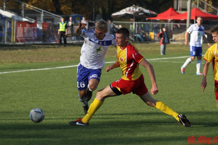 II liga: Olimpia Elblg - Znicz Pruszkw 0:1, fot. 13