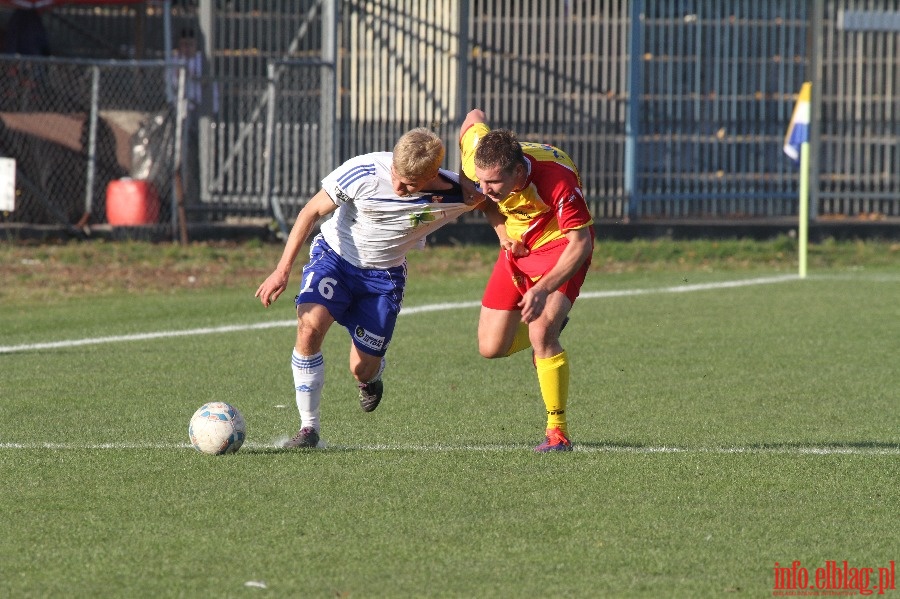 II liga: Olimpia Elblg - Znicz Pruszkw 0:1, fot. 14