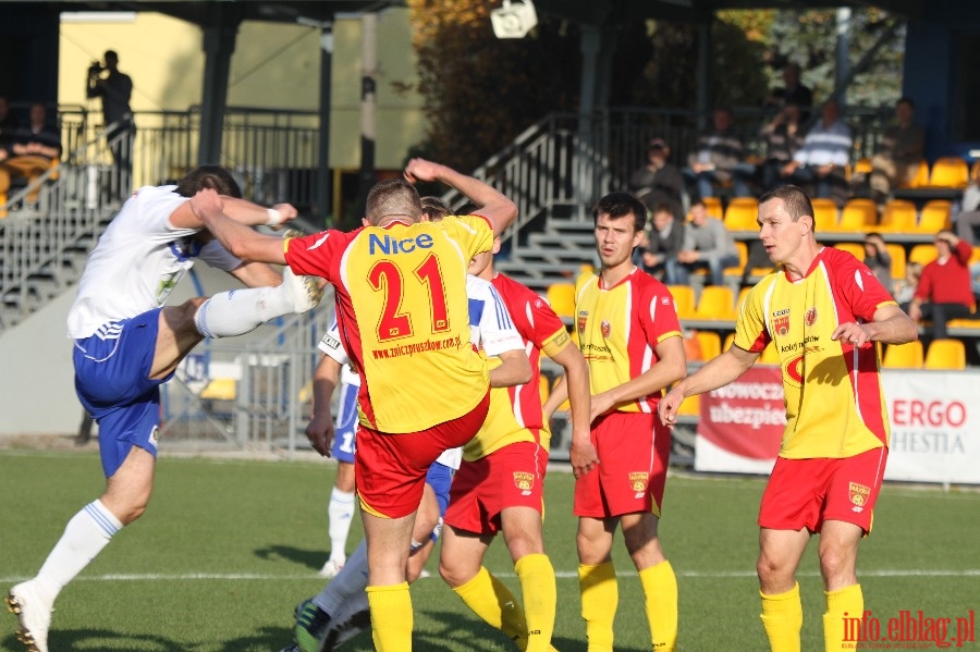 II liga: Olimpia Elblg - Znicz Pruszkw 0:1, fot. 17