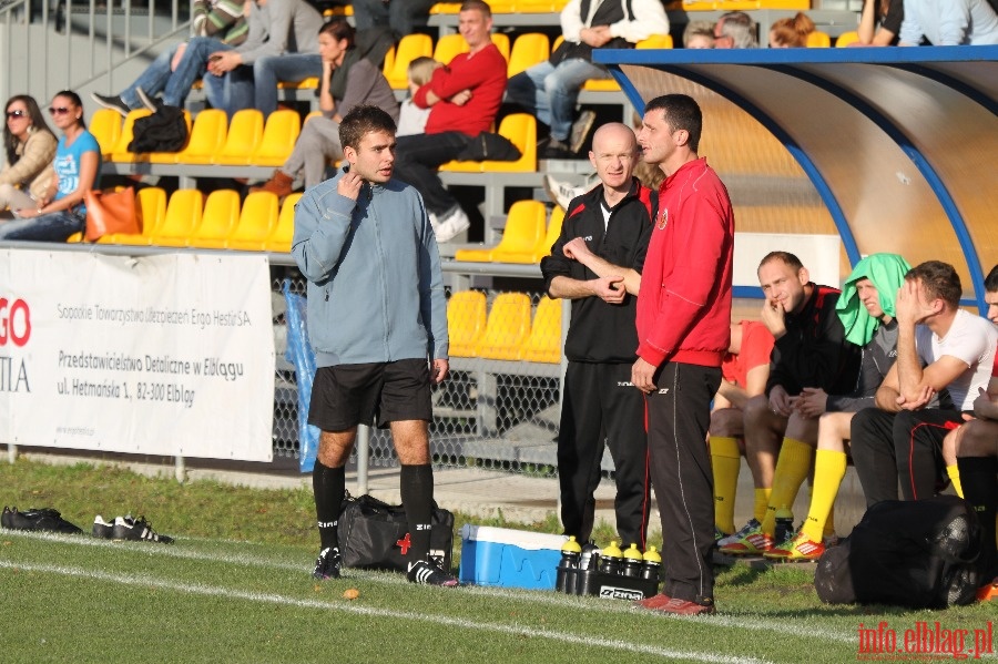 II liga: Olimpia Elblg - Znicz Pruszkw 0:1, fot. 21