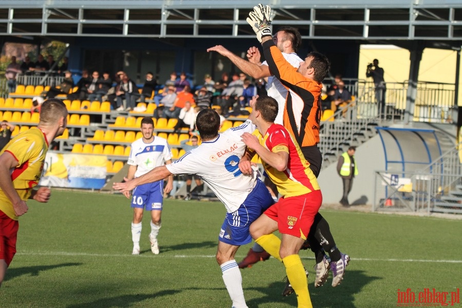 II liga: Olimpia Elblg - Znicz Pruszkw 0:1, fot. 25