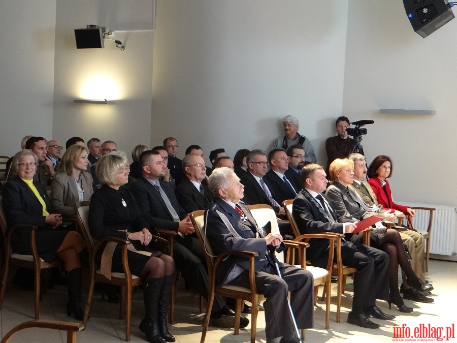 Uroczysta sesja Rady Miejskiej, z okazji obchodw wita Niepodlegoci w Elblgu, fot. 3