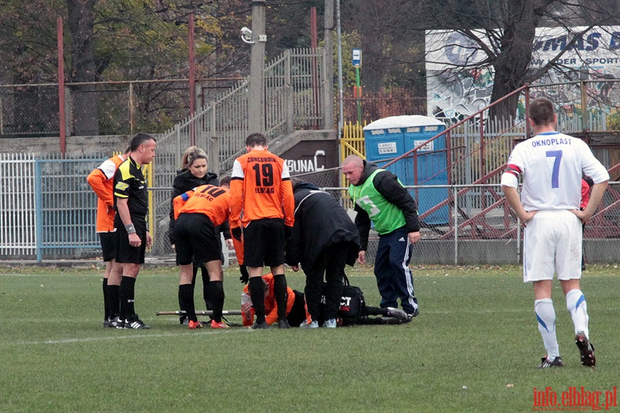 Mecz Concordia Elblg - Puszcza Niepoomice 0:2, fot. 8