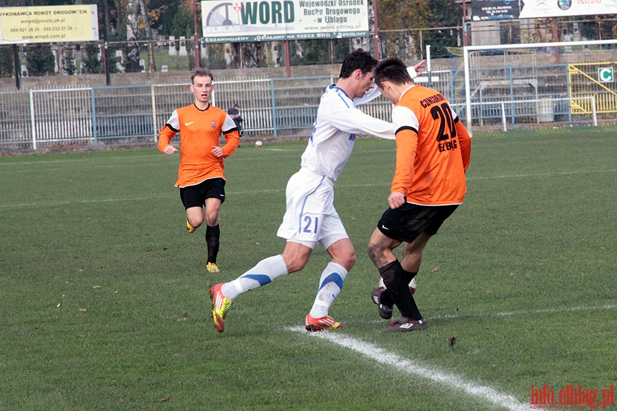 Mecz Concordia Elblg - Puszcza Niepoomice 0:2, fot. 14