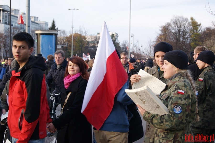 Przemarsz „Razem dla Niepodlegej” w Warszawie – 11.11.2012, fot. 50