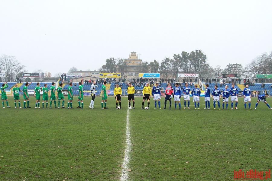 II liga: Olimpia Elblg - Pelikan owicz 1:1, fot. 3