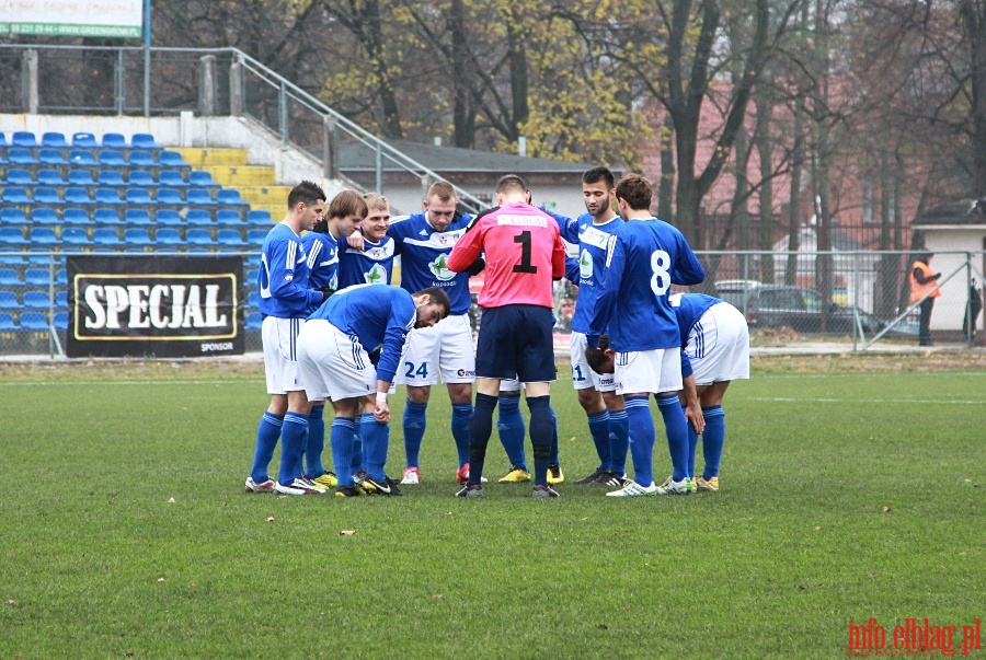 II liga: Olimpia Elblg - Pelikan owicz 1:1, fot. 7