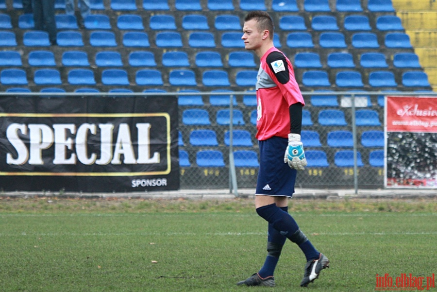 II liga: Olimpia Elblg - Pelikan owicz 1:1, fot. 9