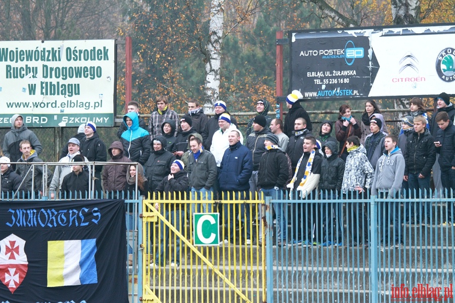 II liga: Olimpia Elblg - Pelikan owicz 1:1, fot. 11