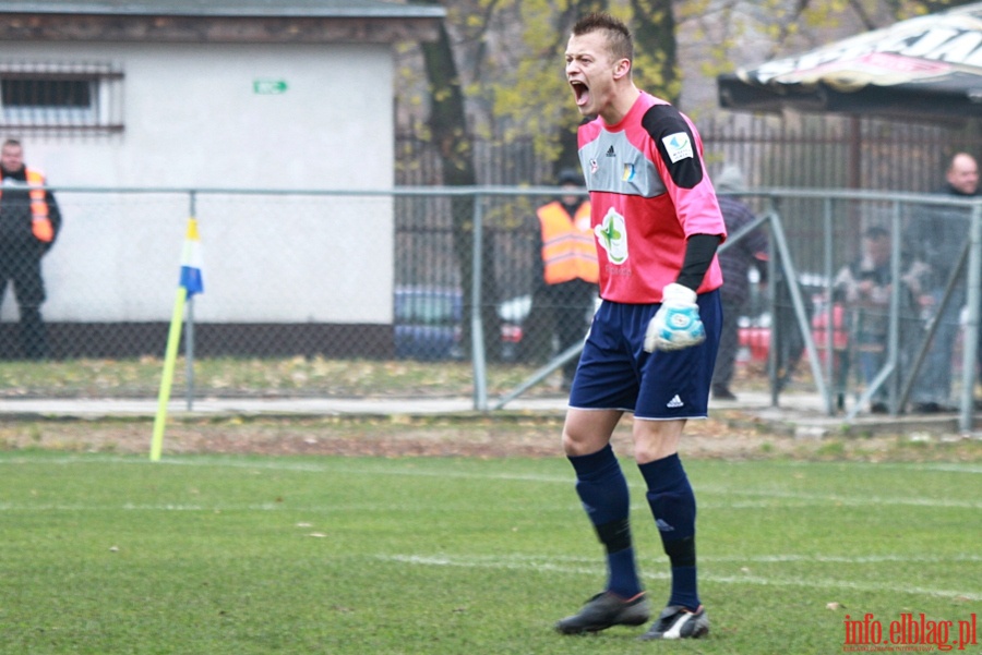 II liga: Olimpia Elblg - Pelikan owicz 1:1, fot. 16