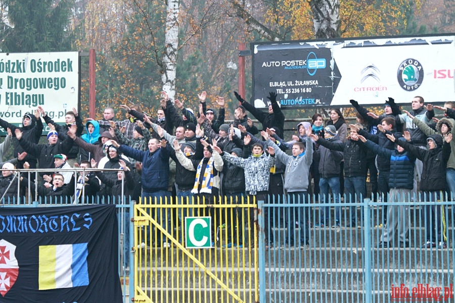 II liga: Olimpia Elblg - Pelikan owicz 1:1, fot. 17