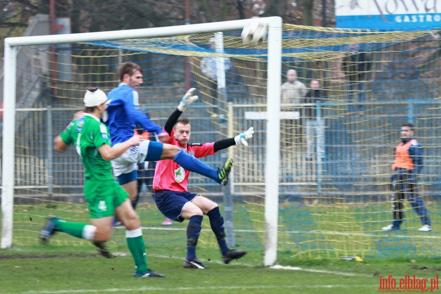 II liga: Olimpia Elblg - Pelikan owicz 1:1, fot. 19