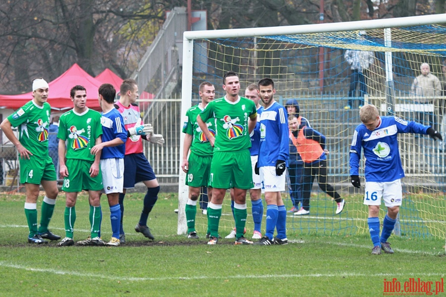 II liga: Olimpia Elblg - Pelikan owicz 1:1, fot. 20