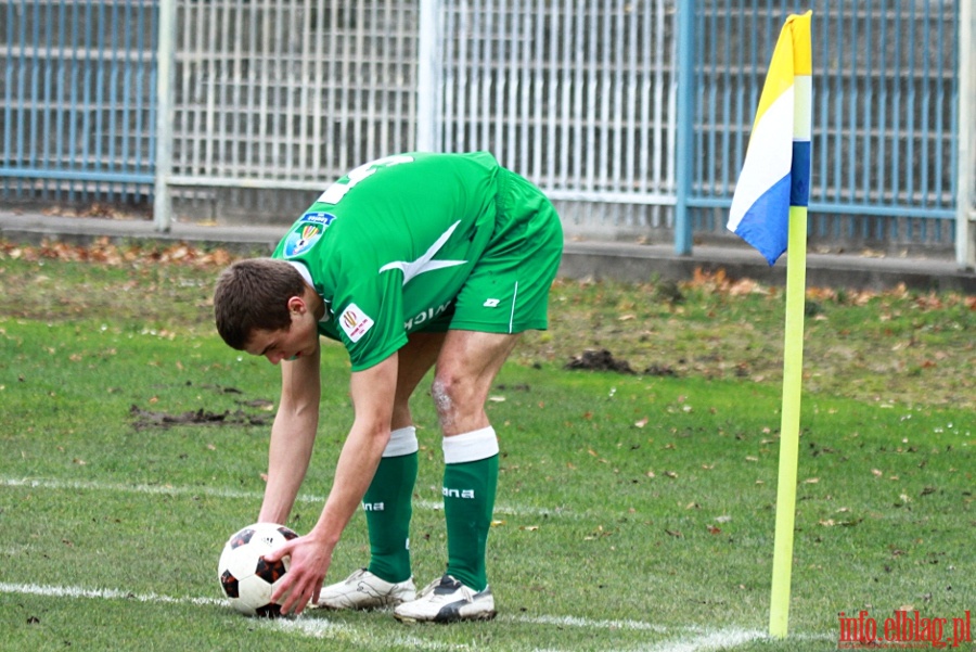 II liga: Olimpia Elblg - Pelikan owicz 1:1, fot. 21