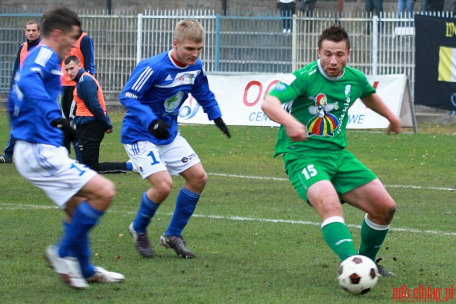 II liga: Olimpia Elblg - Pelikan owicz 1:1, fot. 29