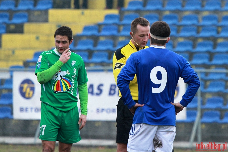 II liga: Olimpia Elblg - Pelikan owicz 1:1, fot. 31