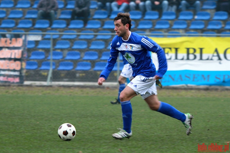 II liga: Olimpia Elblg - Pelikan owicz 1:1, fot. 32