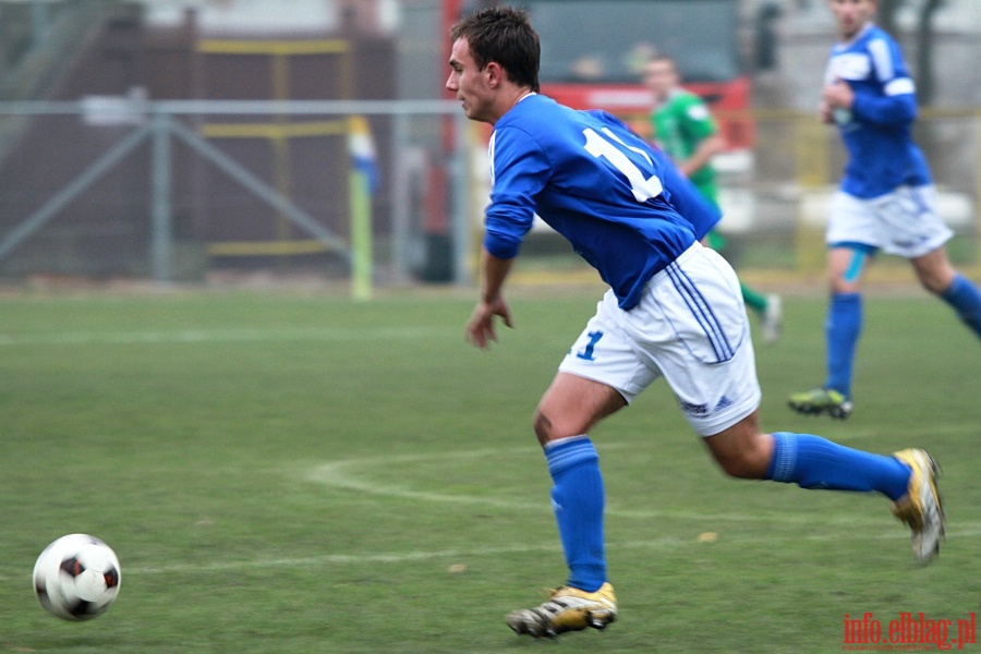 II liga: Olimpia Elblg - Pelikan owicz 1:1, fot. 33