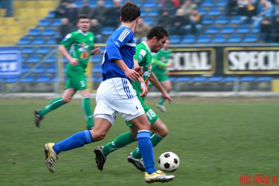 II liga: Olimpia Elblg - Pelikan owicz 1:1, fot. 34