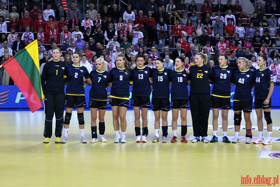 Mecz Polska-Litwa/ Elbląg, 21.11.2012, fot. 4