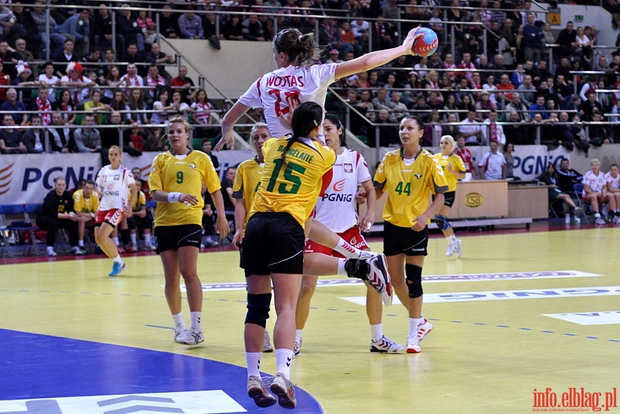 Mecz Polska-Litwa/ Elbląg, 21.11.2012, fot. 14
