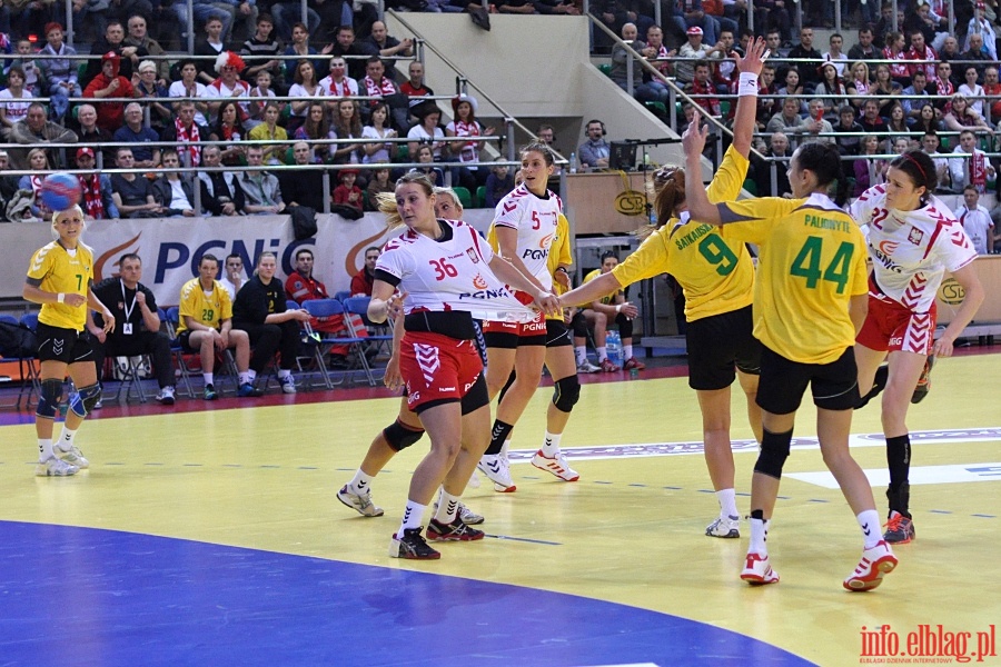 Mecz Polska-Litwa/ Elbląg, 21.11.2012, fot. 20