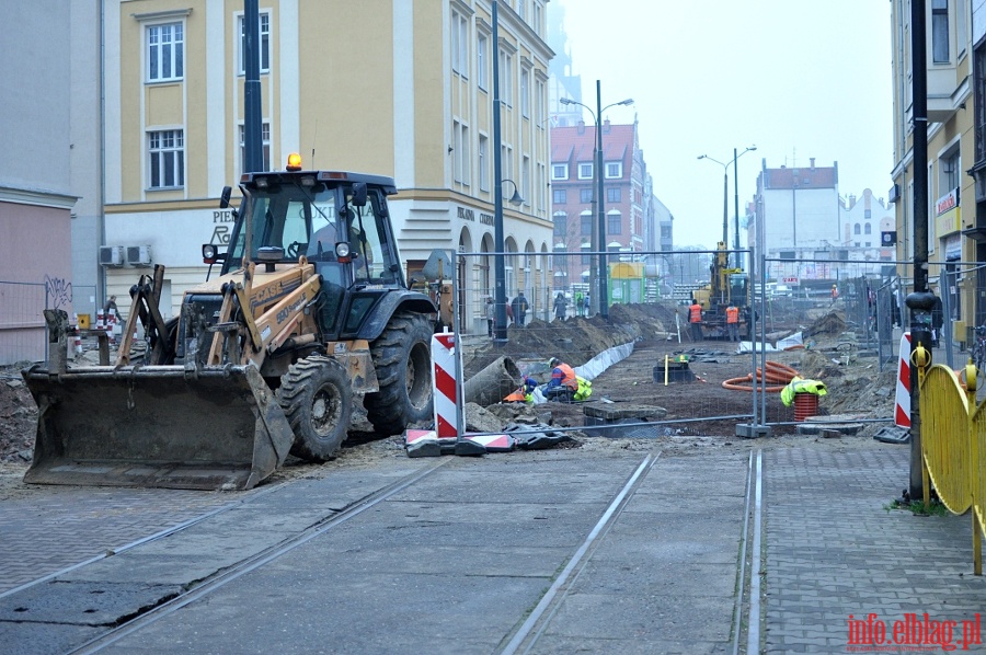 Elblg w przebudowie - listopad 2012, fot. 2