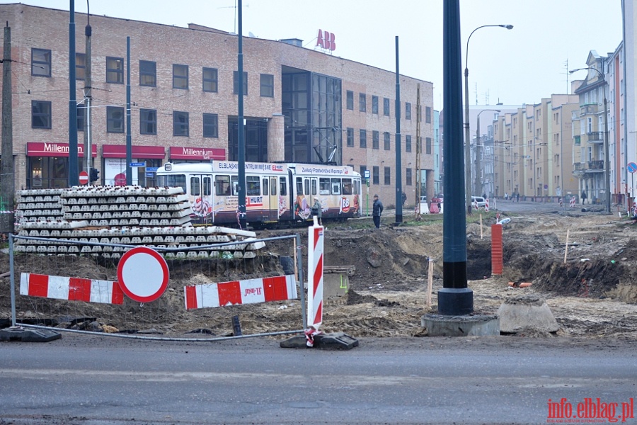 Elbląg w przebudowie - listopad 2012, fot. 14