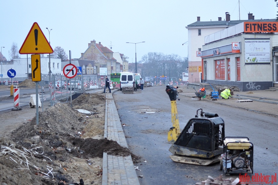 Elbląg w przebudowie - listopad 2012, fot. 24