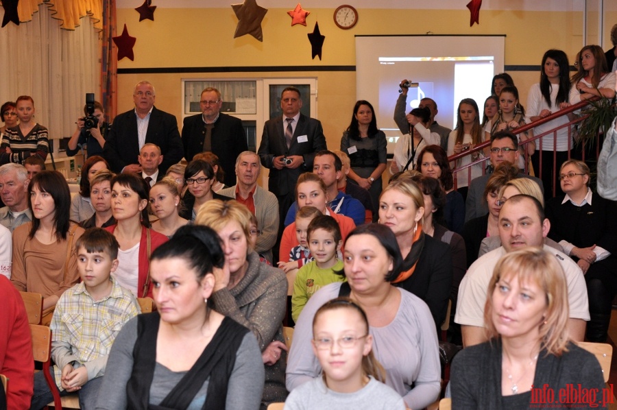 Spotkanie opłatkowe w Domu Dziecka w Elblągu - grudzień 2012r., fot. 4